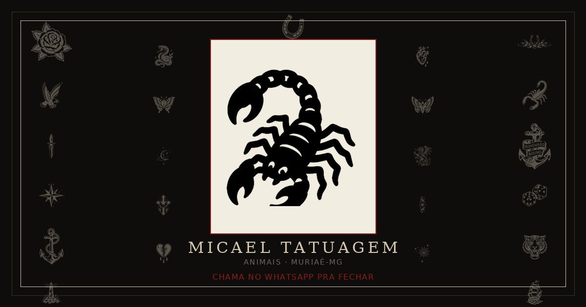 Tatuagem Animais em Muriaé-MG