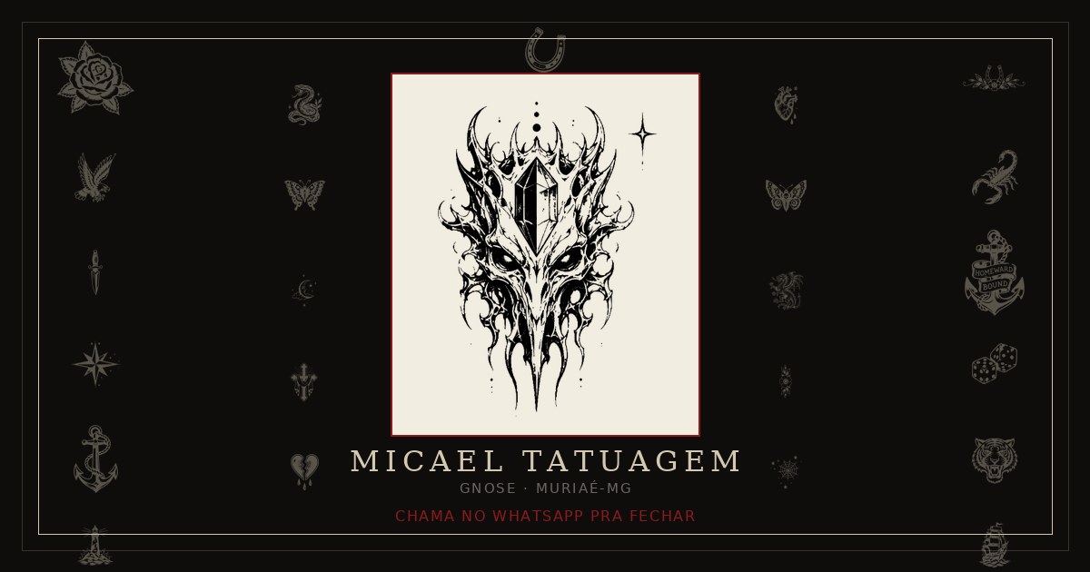 Tatuagem Gnose em Muriaé-MG