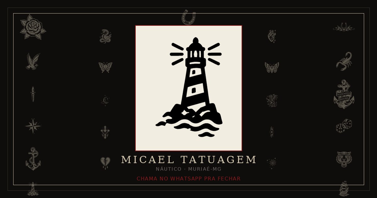 Tatuagem Náutico em Muriaé-MG
