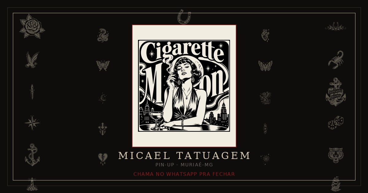 Tatuagem Pin-Up em Muriaé-MG
